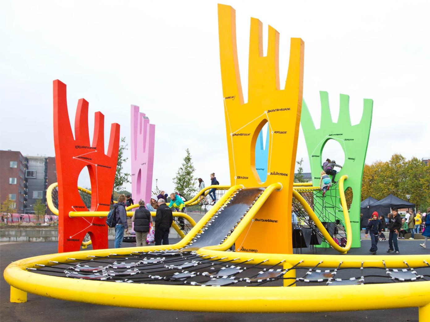 Colorful playground 